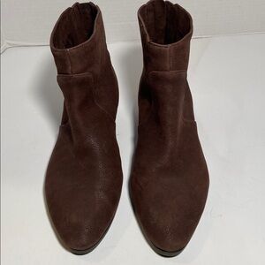 Vince Camuto Leather Studded Ankle Boots